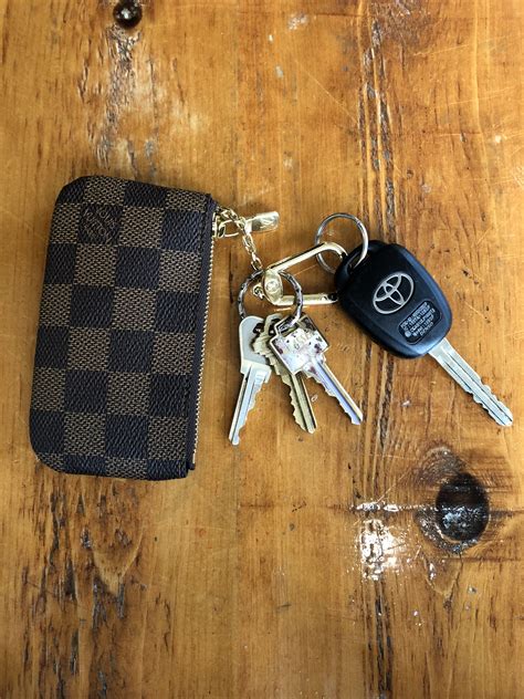 louis vuitton car key|louis vuitton key wallet.